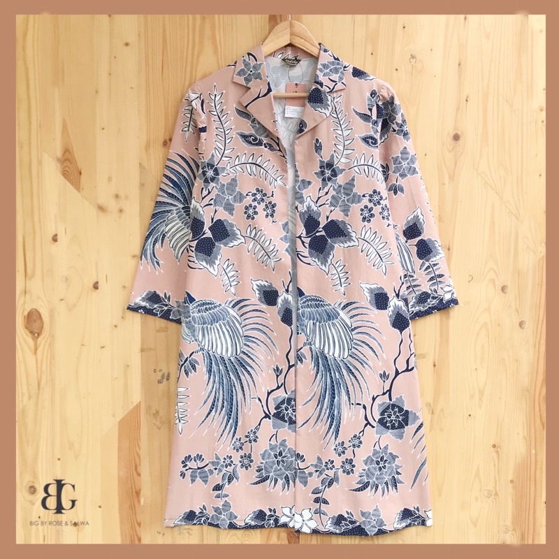 Outer Batik Tulis Exclusive - Atasan Cardigan Kerja Wanita Elegan