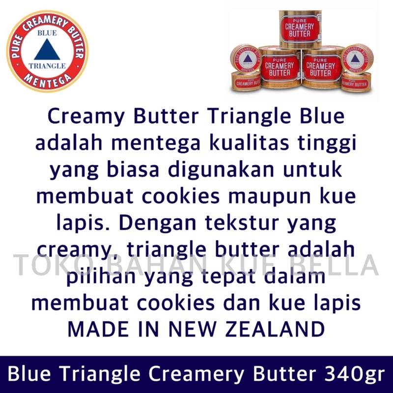 Butter BLUE TRIANGLE 340gr - Mentega Segitiga Biru