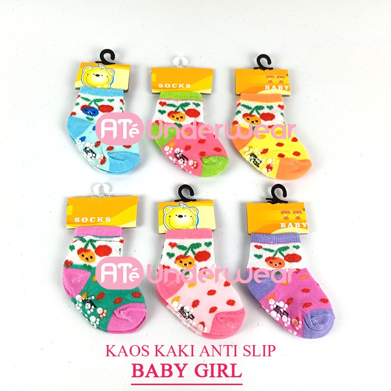 AT204-Kaos Kaki Bayi anti slip/kaos kaki anak/balita