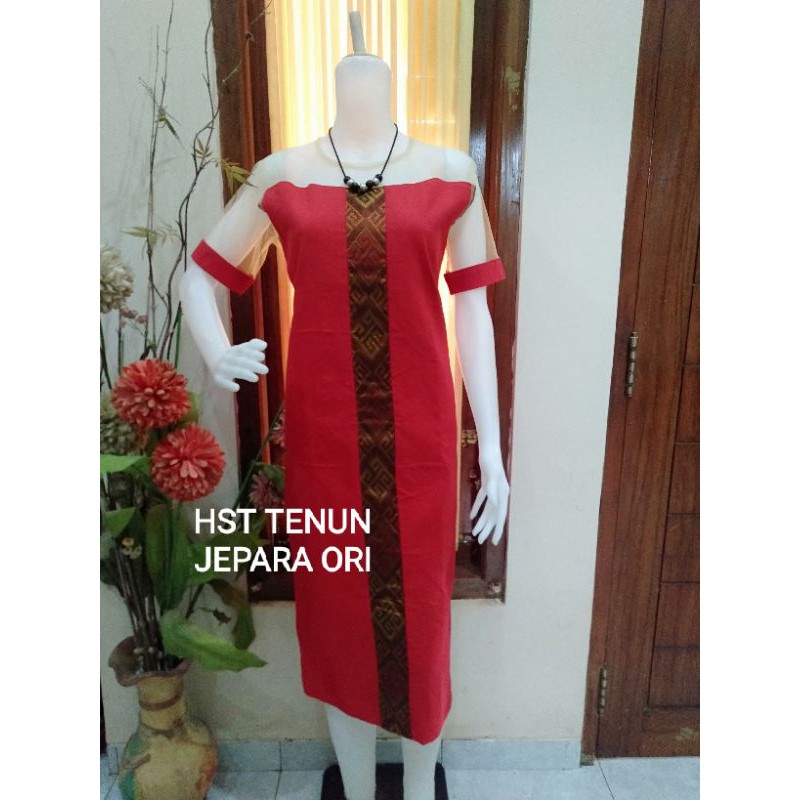 DRES TENUN MOTIF TORAJA