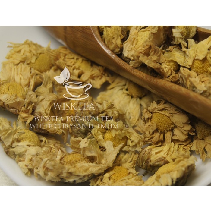 

teh-daun- white chrysanthemum flower (50gr) -daun-teh.