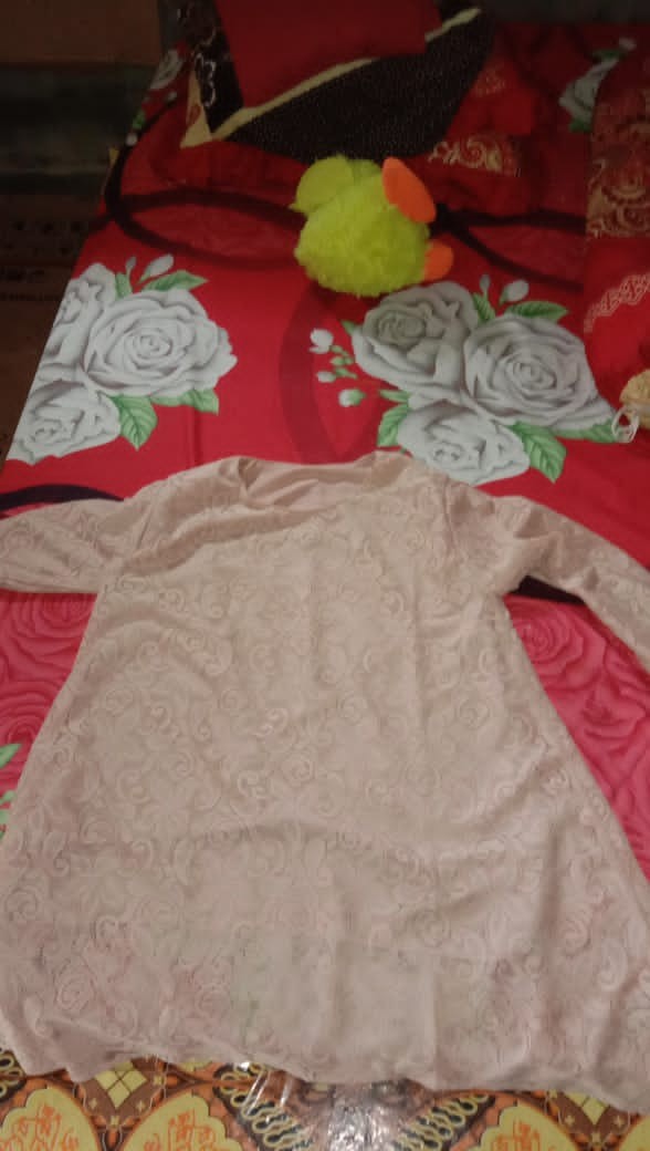 So01tunik Sofie 11 Tunik Brukat  Lapis Furing Ld110cm Pjg 80cm+rok Batik