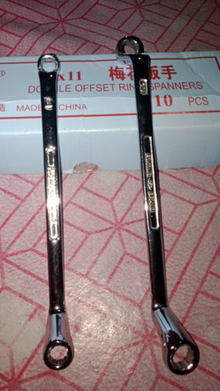 Kunci Ring Kilat Fukung Asli 10x11 Mm/double Offset Ring Wrench Fukung