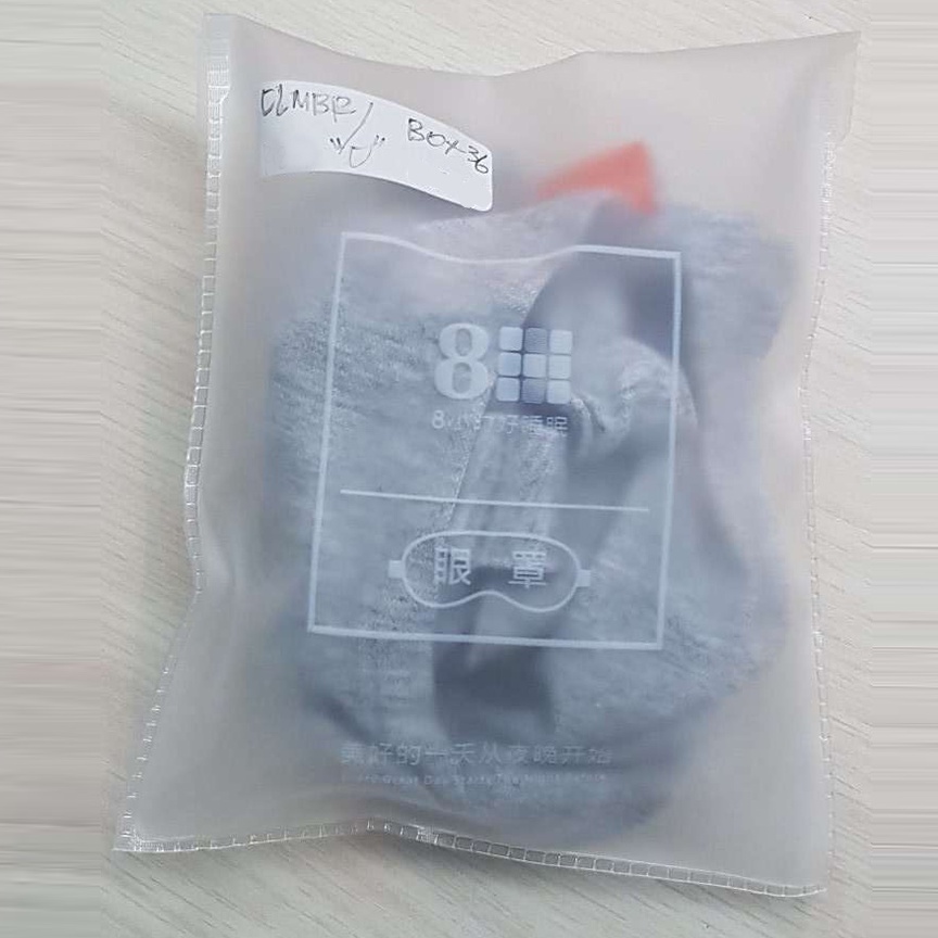 8H Sleeping Mask Penutup Mata 8H Cooling Eye Masker - Gray