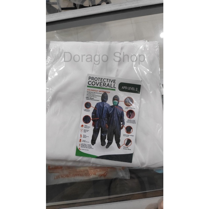 APD HAMZAT LEVEL 2 COVERALL WASHABLE / BAJU APD BISA DI CUCI