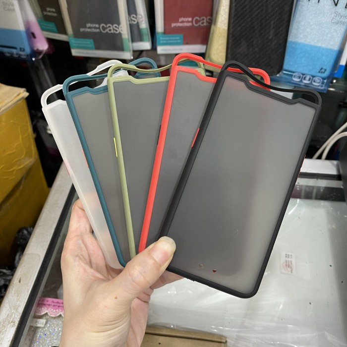 SAMSUNG A80 PREMIUM BUMPER HYBRID DOVE CASE BAHAN ANTI PECAH