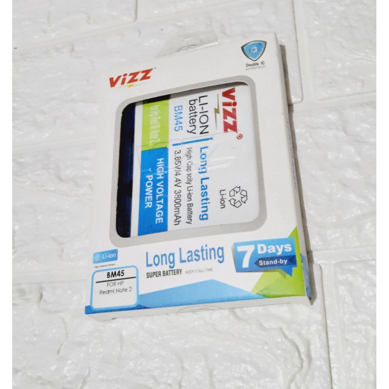 Baterai vizz Redmi note 2