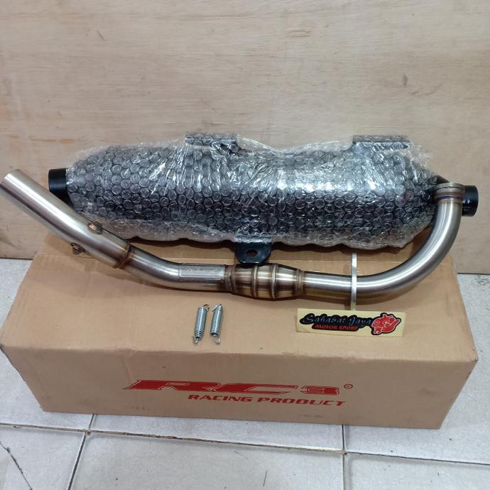 Knalpot Tsukigi Rc3 Non Embos Nmax Stainles Terlaris