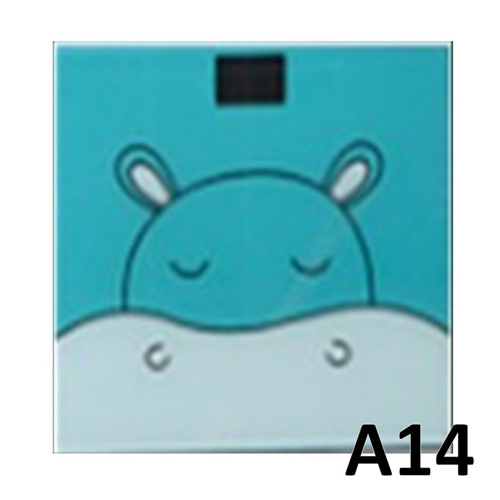 Timbangan Badan Kaca Digital - Elektronik 180kg KARTUN SCALE-A14