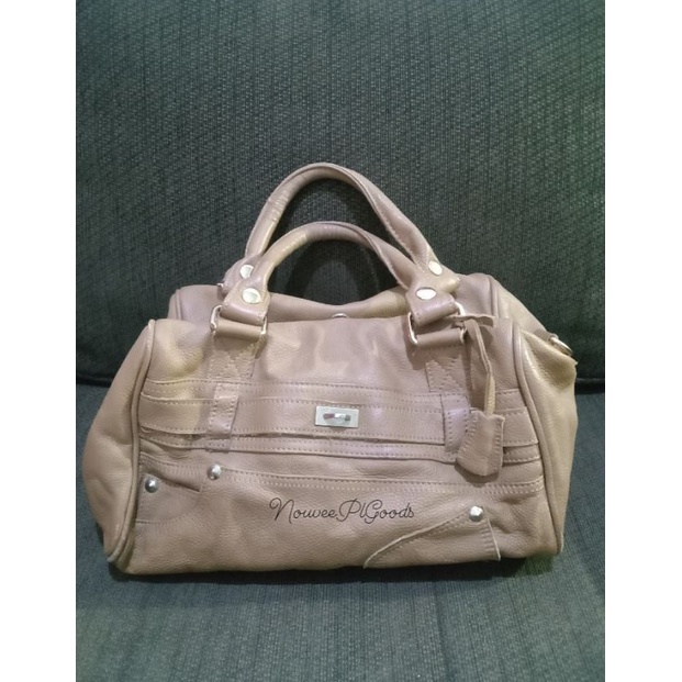 tas kulit asli ala COURONNE