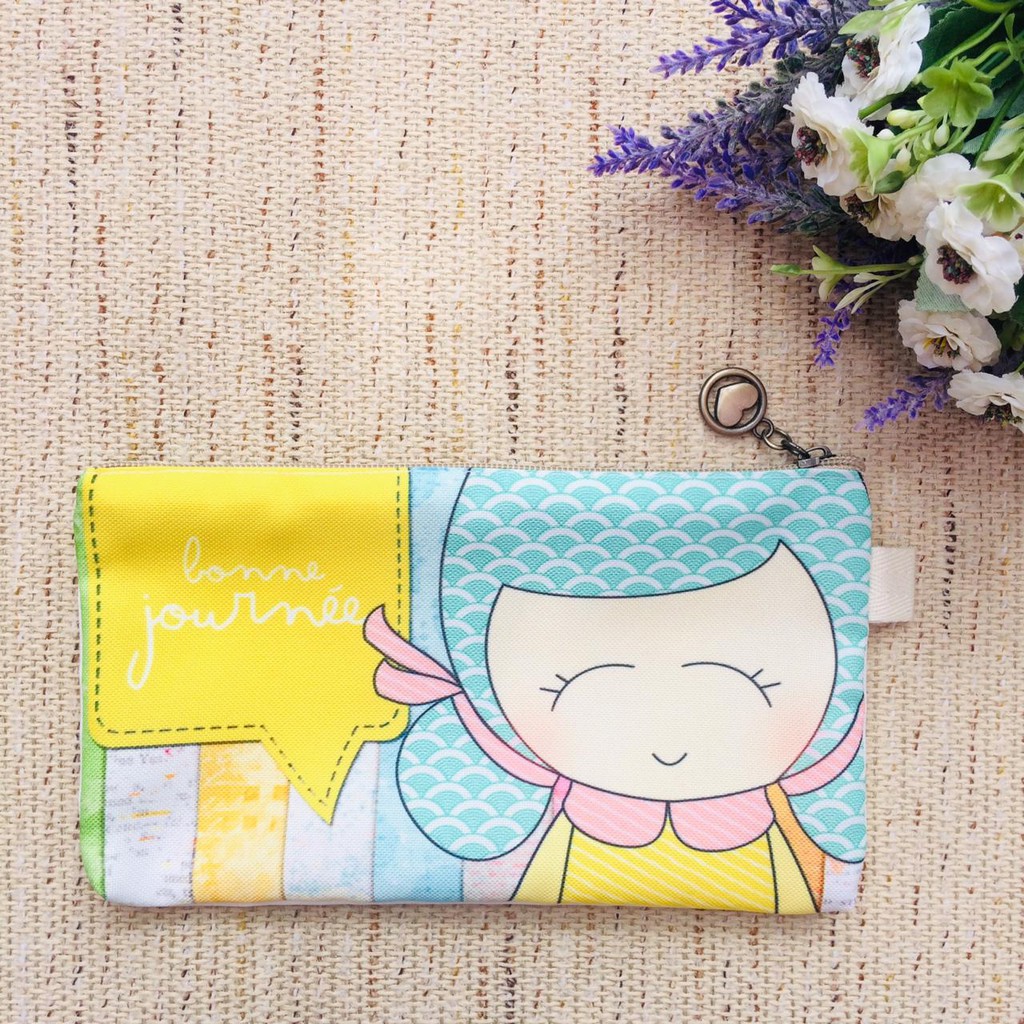 

Tempat Pensil - Limited Pencil Case Handmade ORIGINAL CHARACTER Printing Naomi