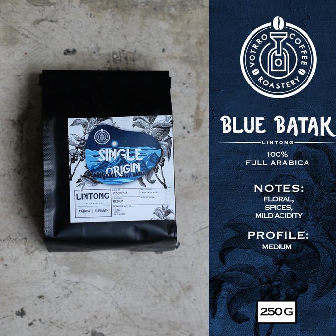 

[ COD ] Biji Kopi Arabika LINTONG Blue Batak Semi Washed 250g - Roasted TERLENGKAP Kode 850