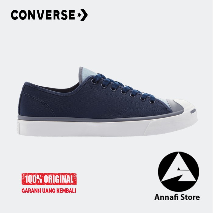JUAL SEPATU SNEAKER PRIA CONVERSE JACK PURCELL OX 170384C - NAVY