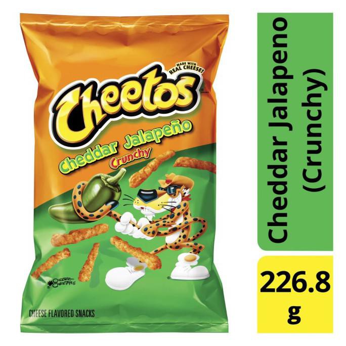 

New Produk Cheetos Cheese Flavoured Snacks - Cheddar Jalapeno (Crunchy)