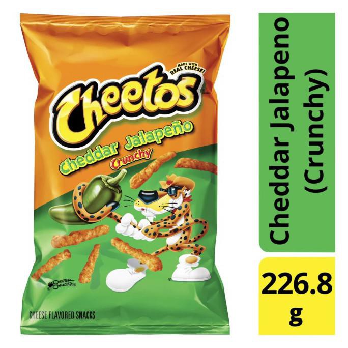 

New Produk Cheetos Cheese Flavoured Snacks - Cheddar Jalapeno (Crunchy)