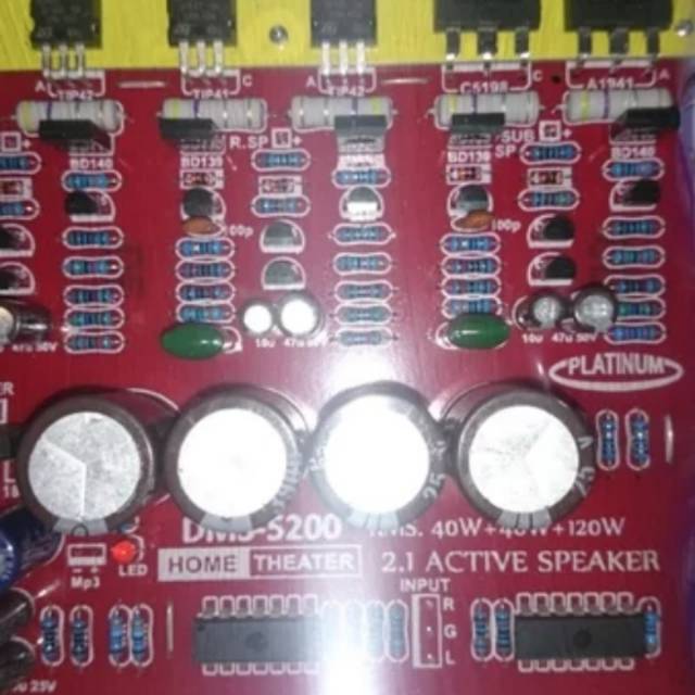 DMS-5200 home theater hi-fi speaker aktif