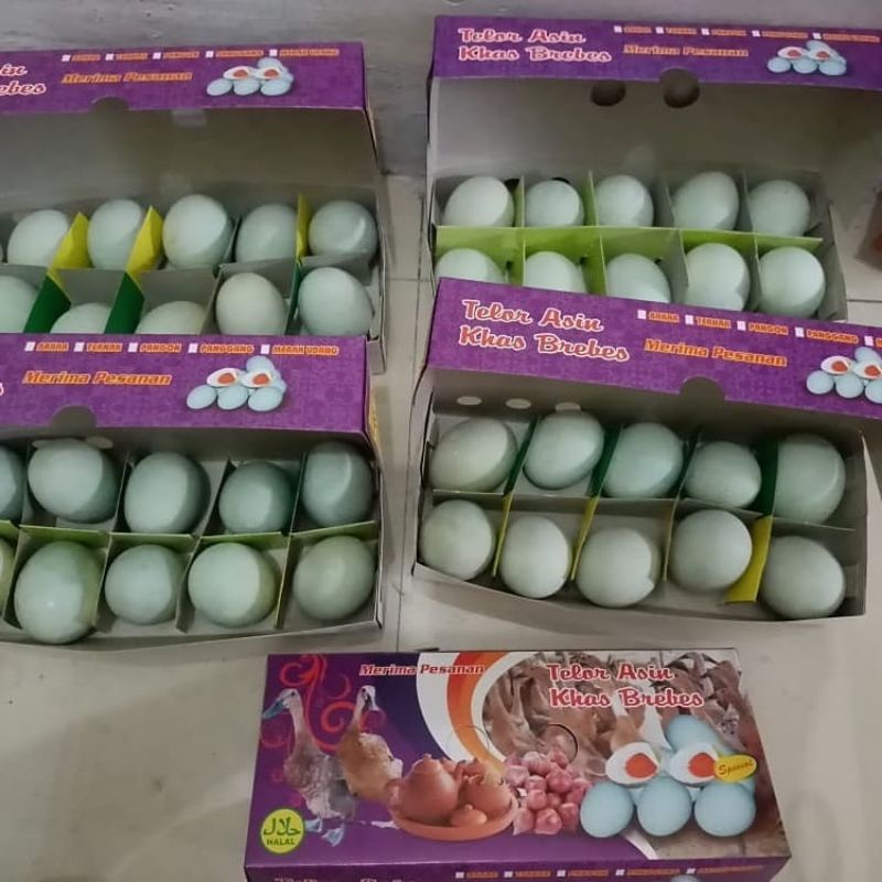 

Telur Asin Brebes dan Jawa Timur Blitar