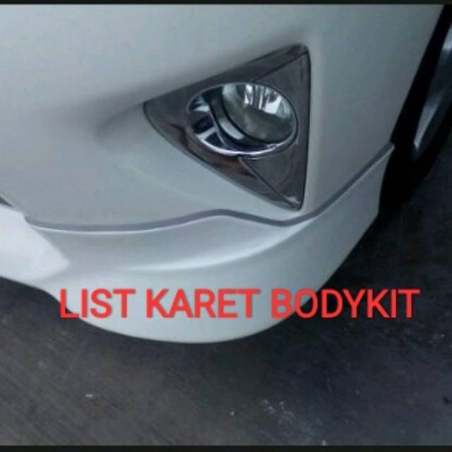 Karet list bodykit fender Pajero or Fortuner TRD Rush Terios