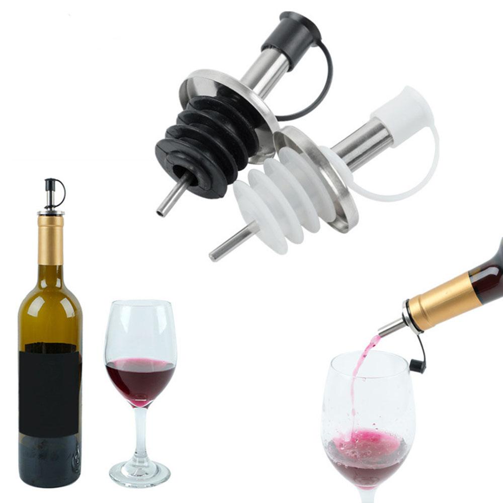 Solighter 1/3PCS Wine Pourer Home Bar Alat Dispenser Olive Multifungsi