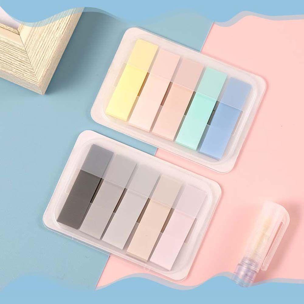 Lanfy Index Memo Pad Self-Adhesive Student To Do List Kertas Sekolah Kantor Alat Tulis Bookmark Marker Sticky Note