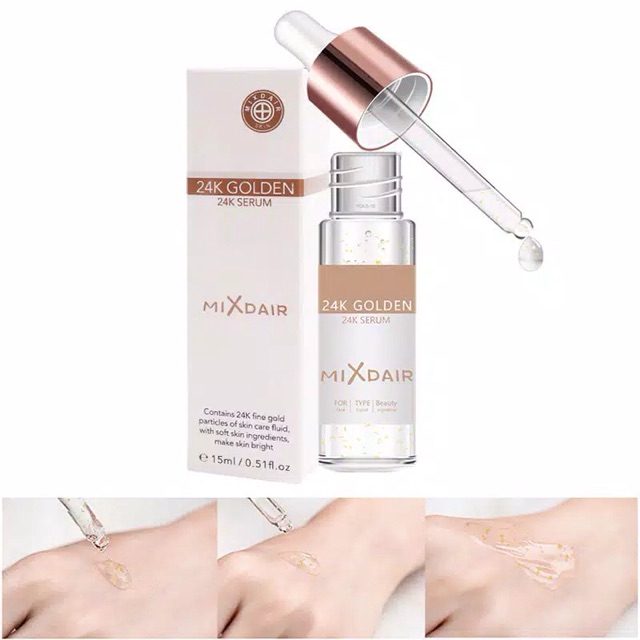 Moxdair new 24k gold foil repair serum anti aging - serum import murah