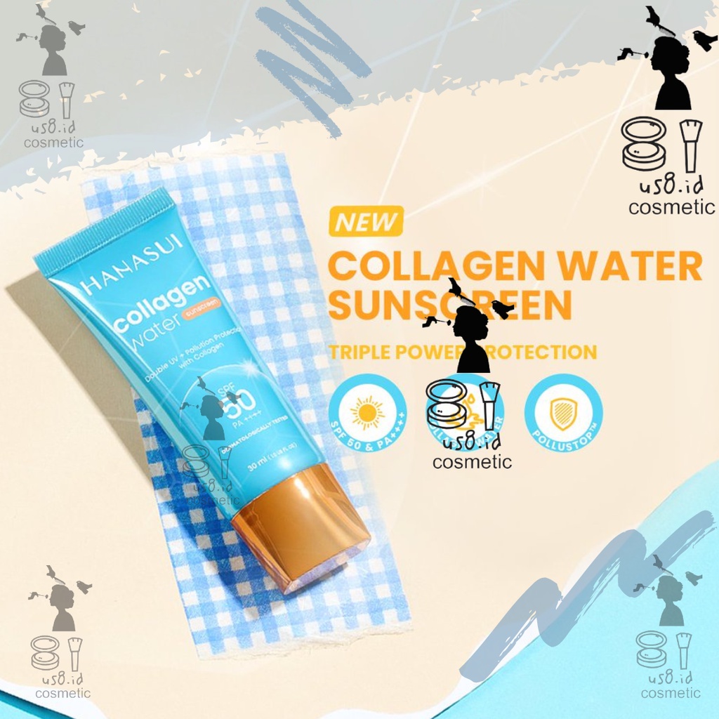 HANASUI Collagen Water Sunscreen SPF50 PA+++ 30ml