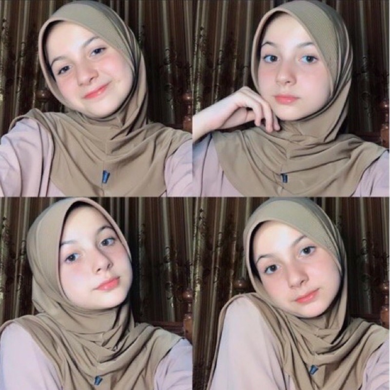 JILBAB BERGO HAMIDAH SPANDEX JERSEY HIGH QUALITY | HIJAB SPORT-1