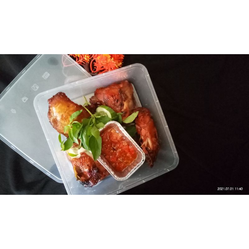 

paket combo ayam bakar isi 4