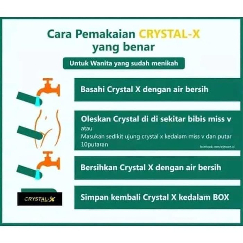 [ORI] Nasa NCX Crystal Obat Keputihan Lendir dan Bau Serta Perapat Vagina dengan Tumbuhan &amp; Bahan Organik - BPOM