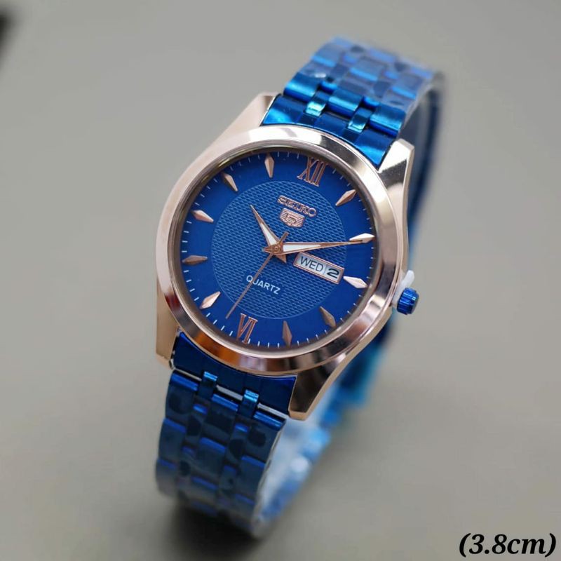 SEIKO Jam Tangan Wanita Analog Stainless Steel Strap 40mm