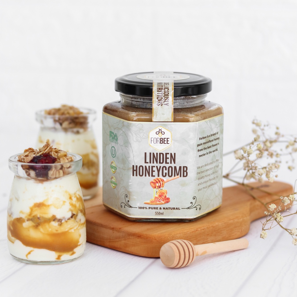 

Madu ForBee Linden Honeycomb 550gr