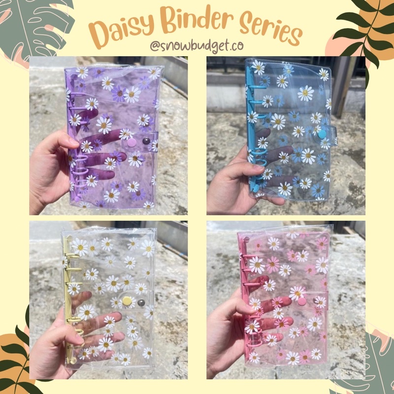 

Binder A6 (Daisy Series) untuk Budgeting, Notes, dll