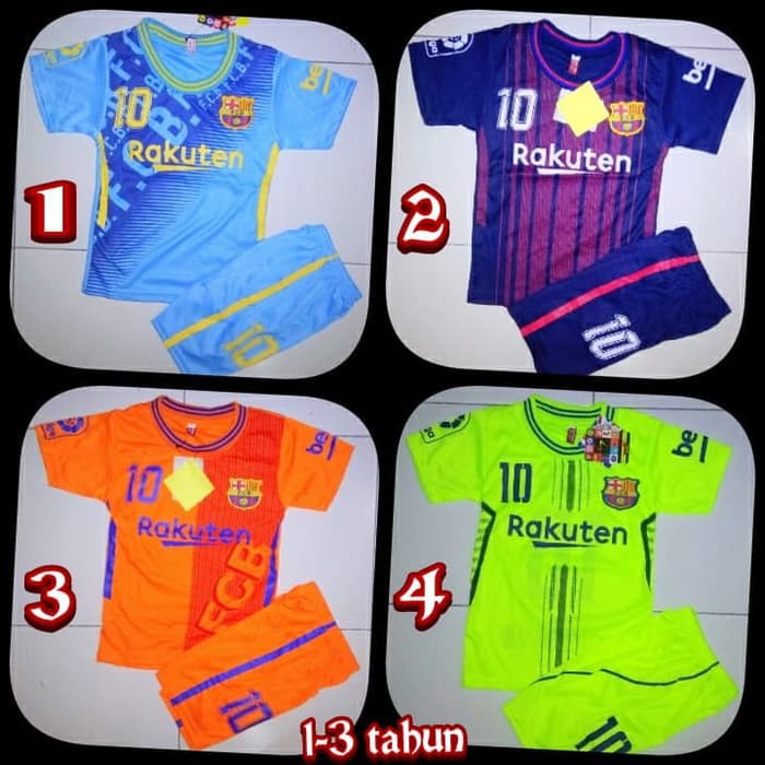 Murah Baju Setelan Bola Anak Jersey Bola Anak Murah