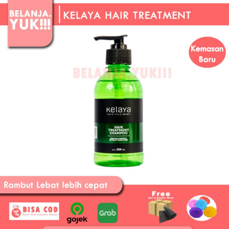 ORIGINAL Kelaya Hair Treatment Shampoo Shampo Botak Rontok Penumbuh Rambut