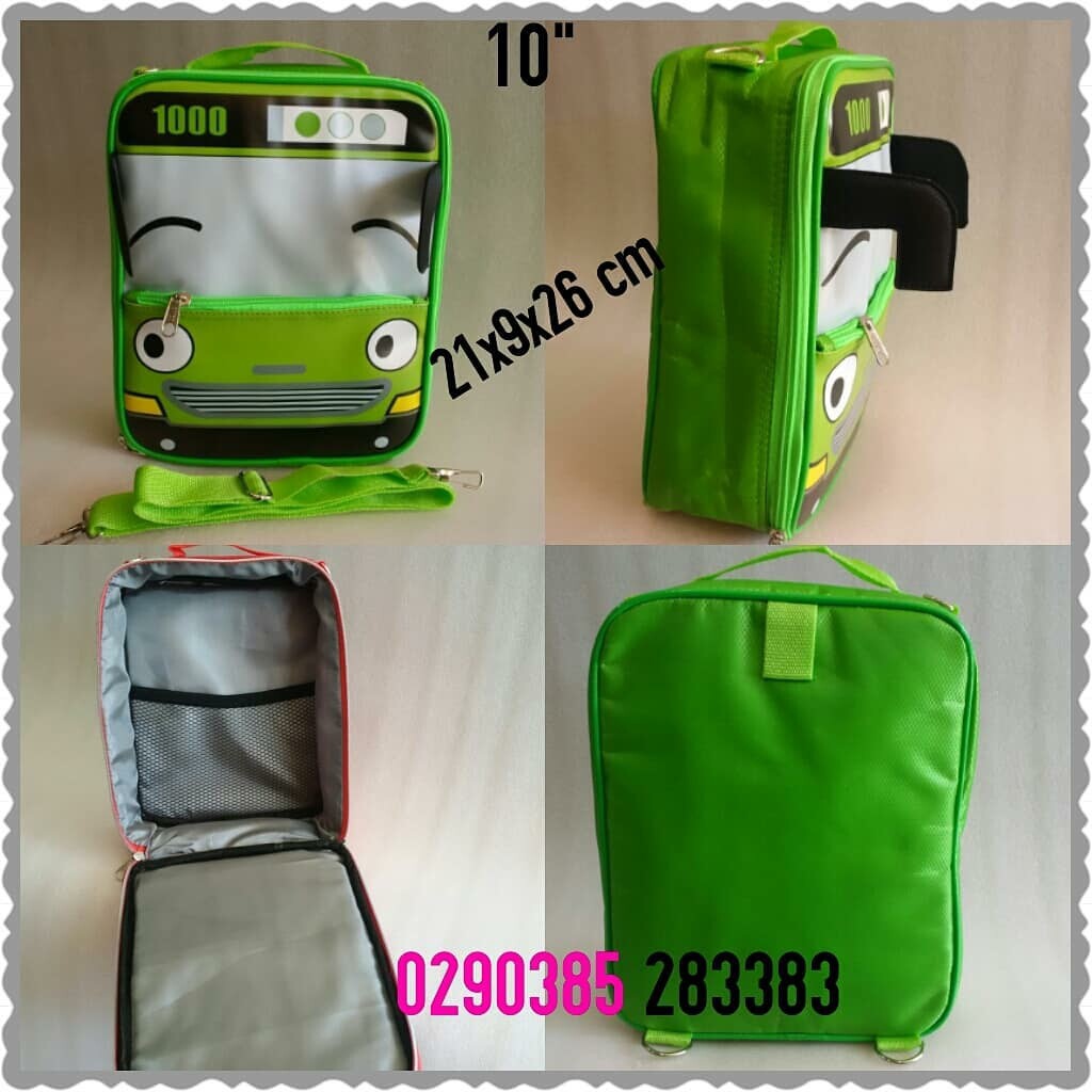 Terunik Tas Ransel 3 in 1 Bisa Selempang Bisa Ransel TAYO Rogi Hijau