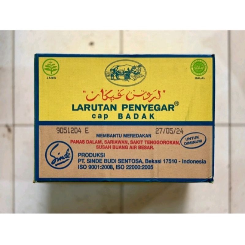 

[PROMO!!]Larutan Cap Badak Botol Pet Original(500Ml/24Pcs/1Dus Karton)
