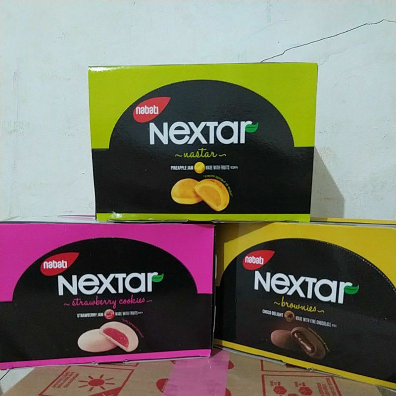 

Nabati Nextar Brownies Nastar Strawberry 42g