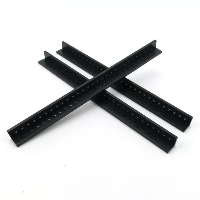 Plastik Siku 1x1x15cm Berlubang 2mm Tebal 2mm - Part Mainan Kreatif