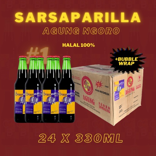 

[DUS] Sarsaparilla Agung Ngoro Jombang 1 Dus dengan BUBBLE WRAP (Luar Kota)