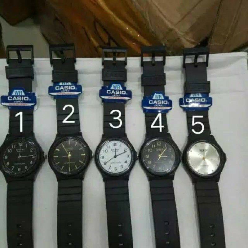 JAM TANGAN KARET CASIO PRIA DAN WANITA MURAH