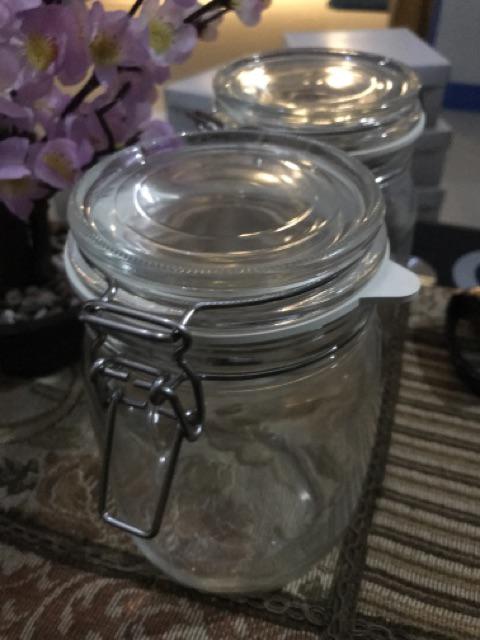 Toples Kaca Utk Kue Lebaran Krkn Tempat Kue Kering Lebaran 1l