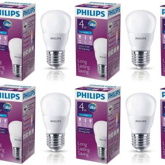 Philips led 4w / philips led 4 watt putih