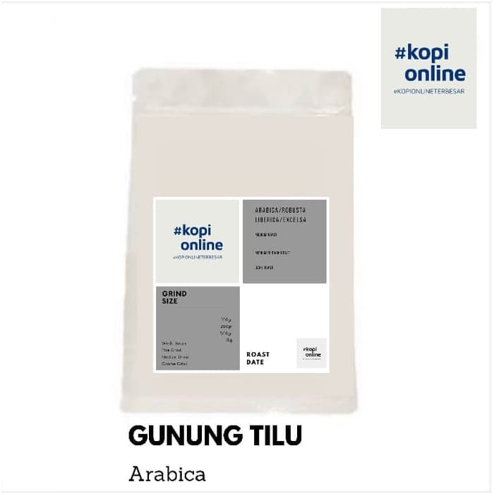 

Gunung Tilu Arabica 1KG/Kopi/Coffee - biji