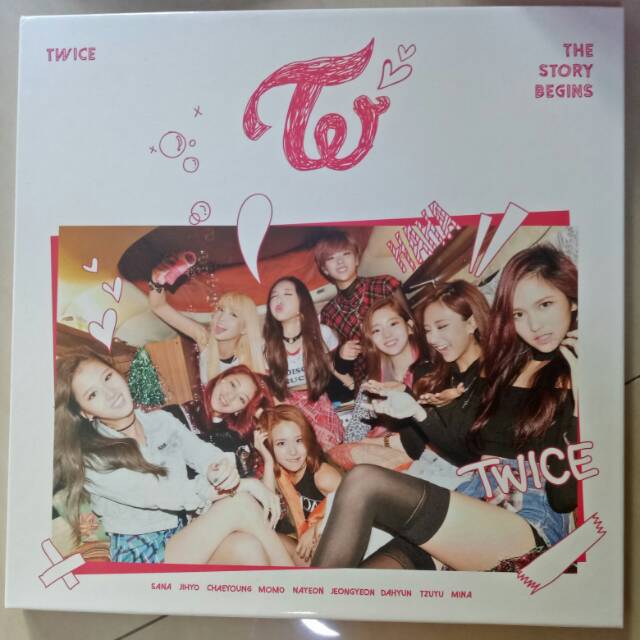 Twice Album - The Story Begins [PRELOVED/UNSEALED]
