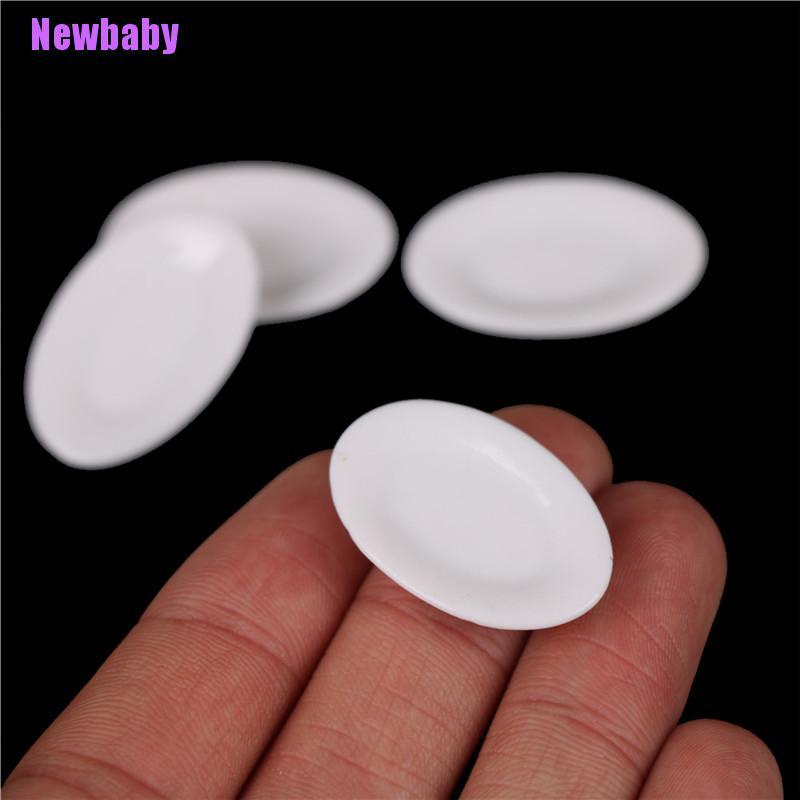 (Newbaby) 4pcs / Set Mainan Miniatur Model Acene Siwan Bahan Keramik Untuk Aksesoris Rumah Boneka