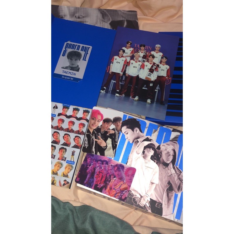 [OFFICIAL] SUPERM SUPERONE US VER ID CARD TAEMIN PC GROUP PC UNIT MARK BAEKYUN LUCAS