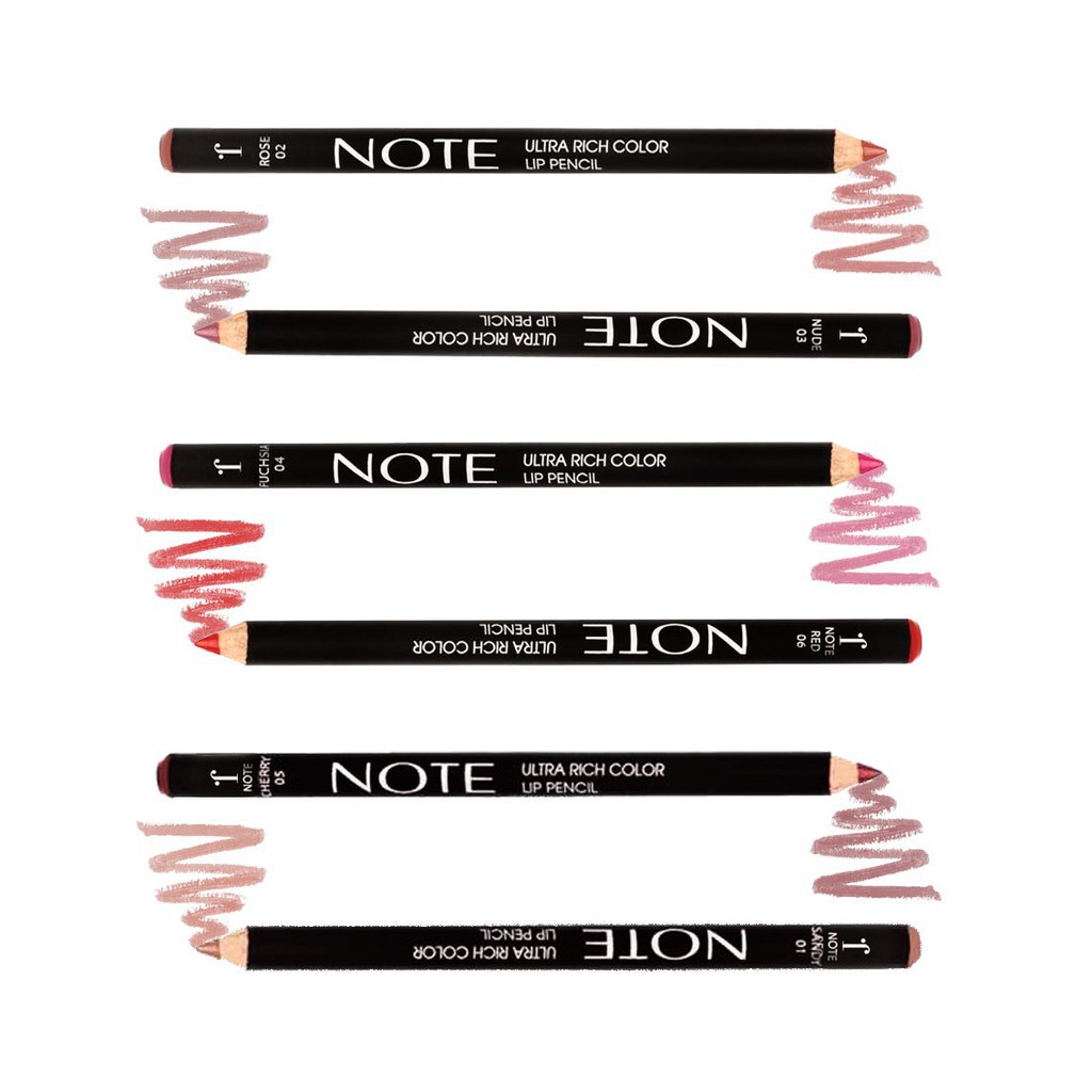 NOTE Cosmetics Lip Pencil | Lip Liner