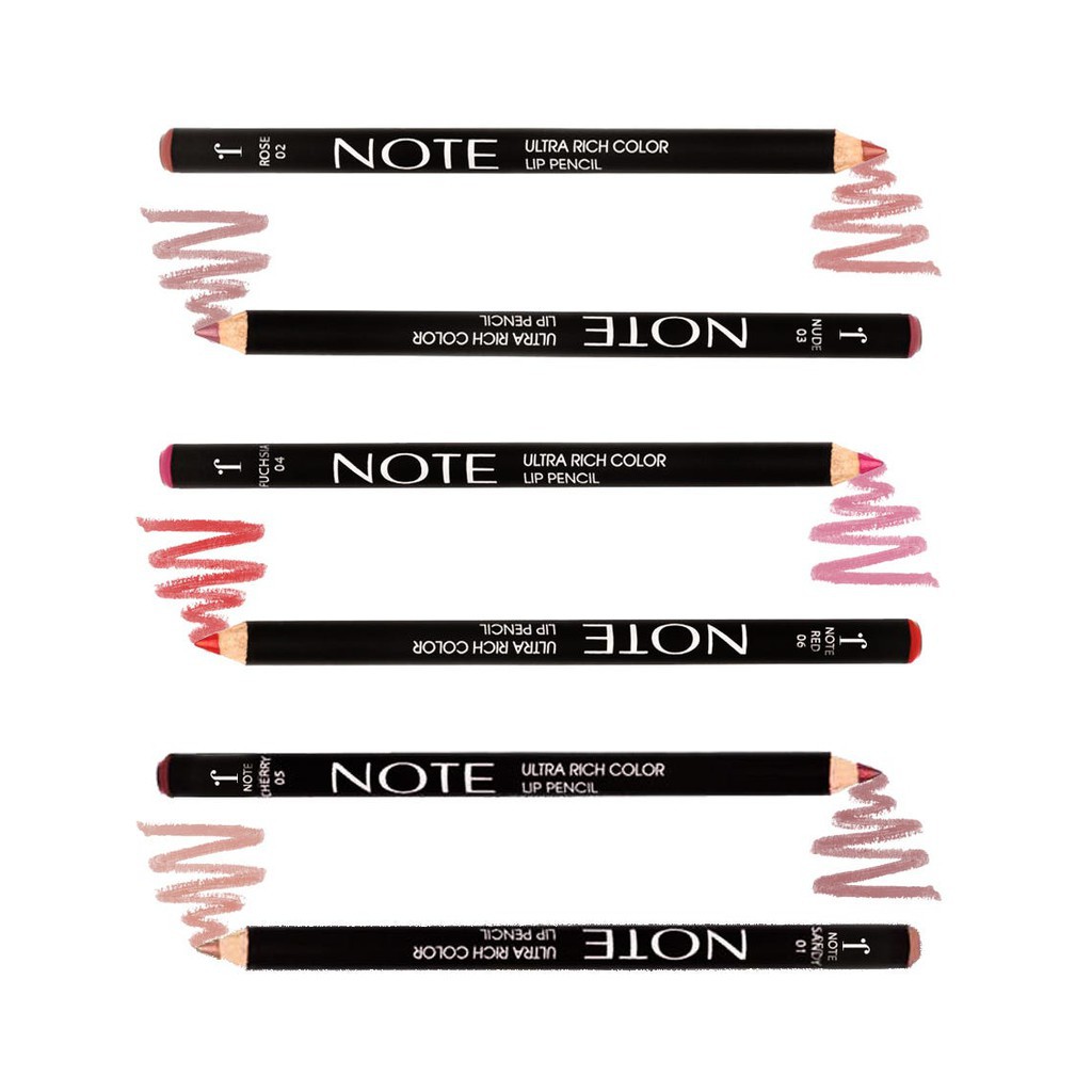 NOTE Cosmetics Lip Pencil | Lip Liner