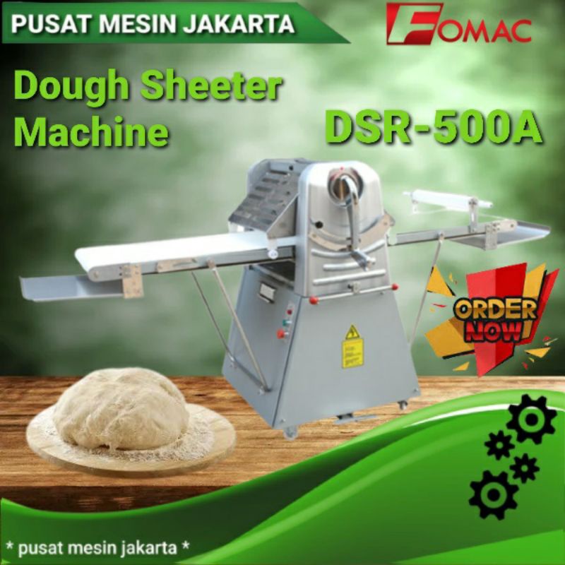 DSR-500A MESIN DOUGH SHEETER PENIPIS ADONAN FOMAC