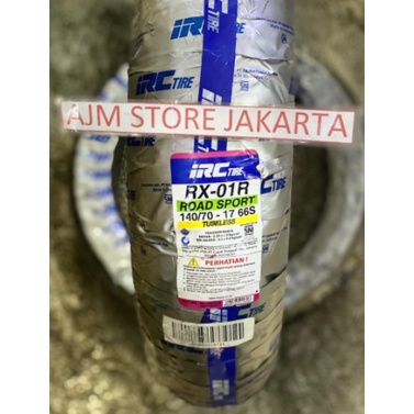 IRC RX-01R 140/70-17 Tubeless..